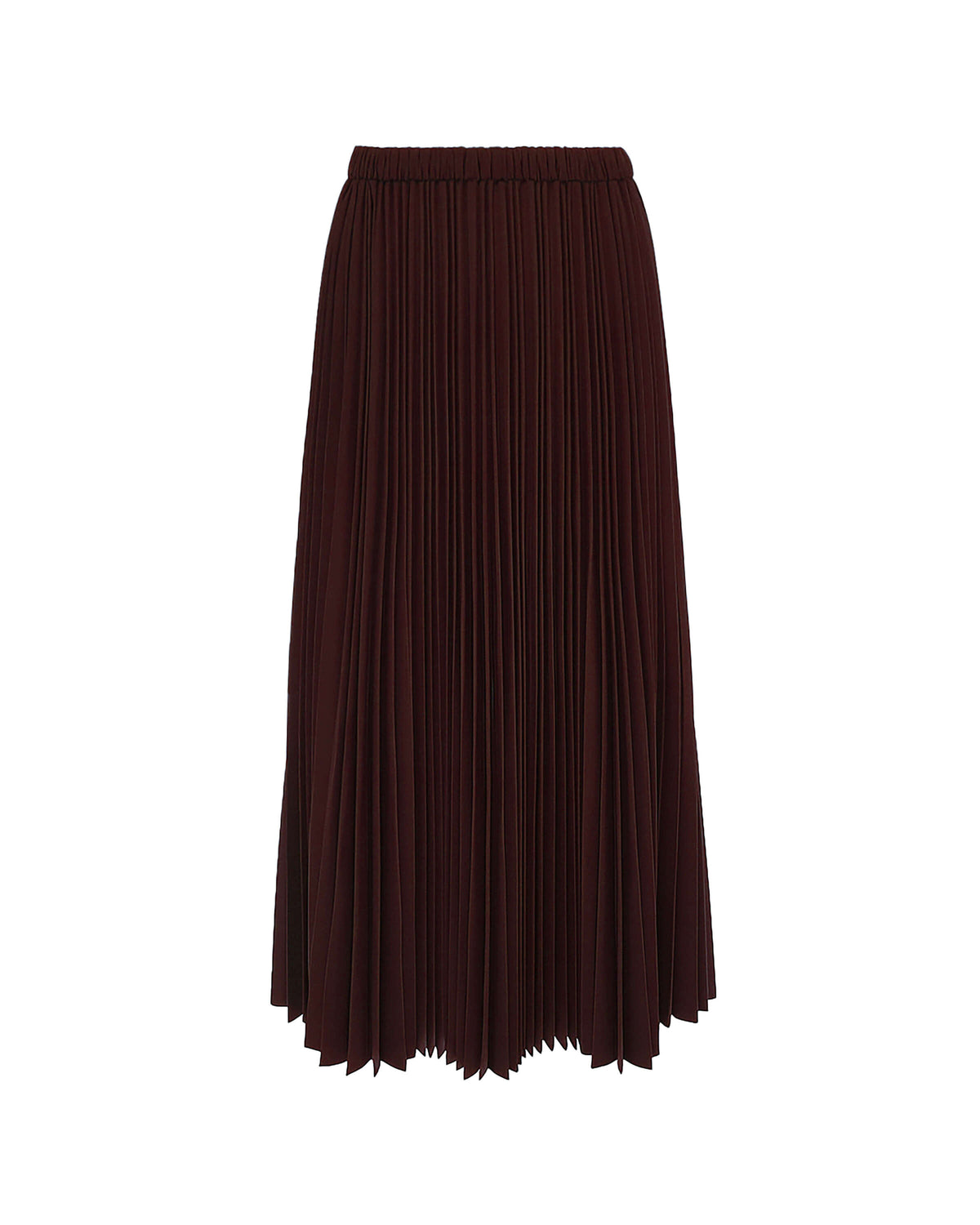 PLEATED MIDI SKIRT