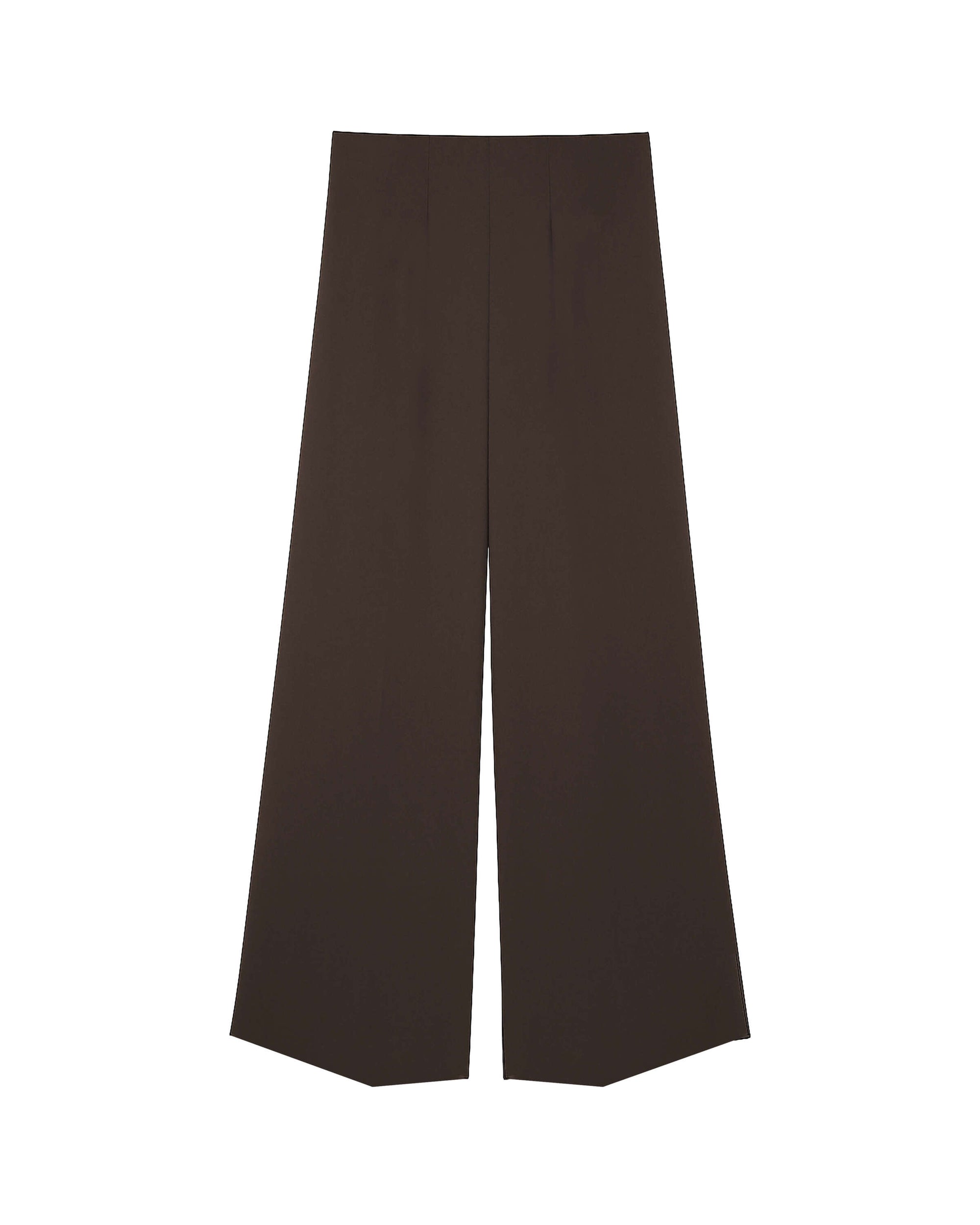 WIDE TROUSERS WITH DEEP PLEATS
