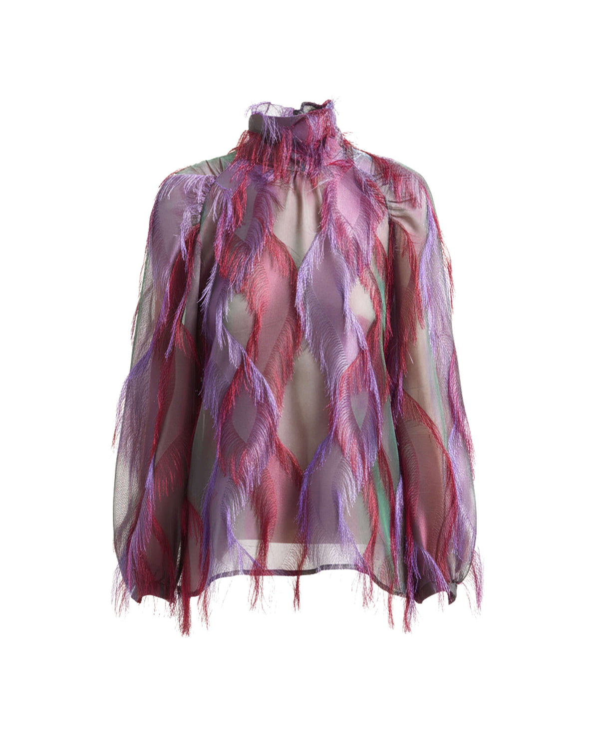 CAMICIA CON DETTAGLI FRANGIATI