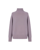 MAGLIONE DOLCEVITA IN LANA CON SPALLE RAGLAN