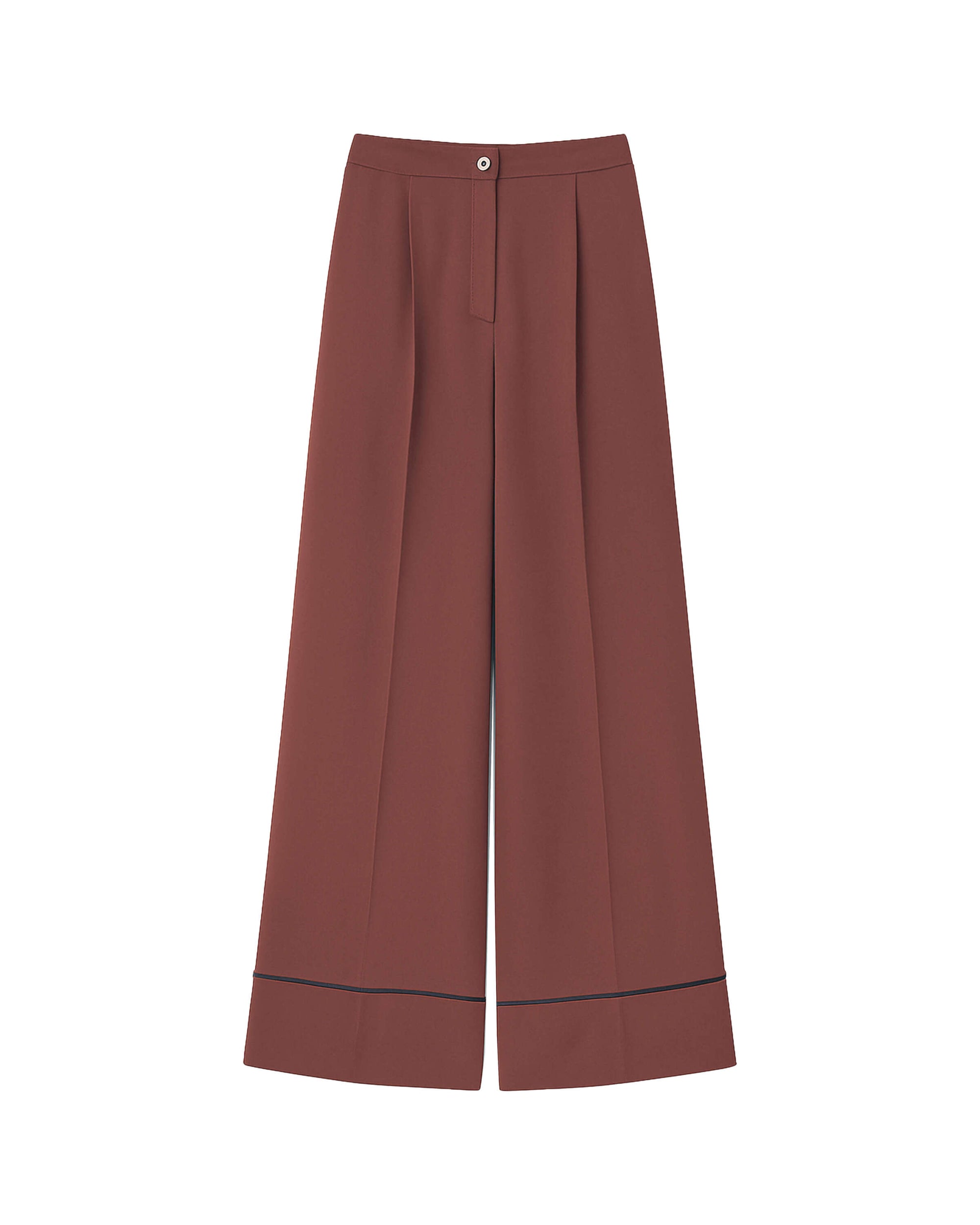 WIDE-LEG FLUID PANTS
