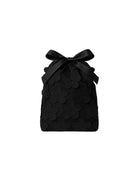 BAG WITH FLORAL APPLIQUÉS
