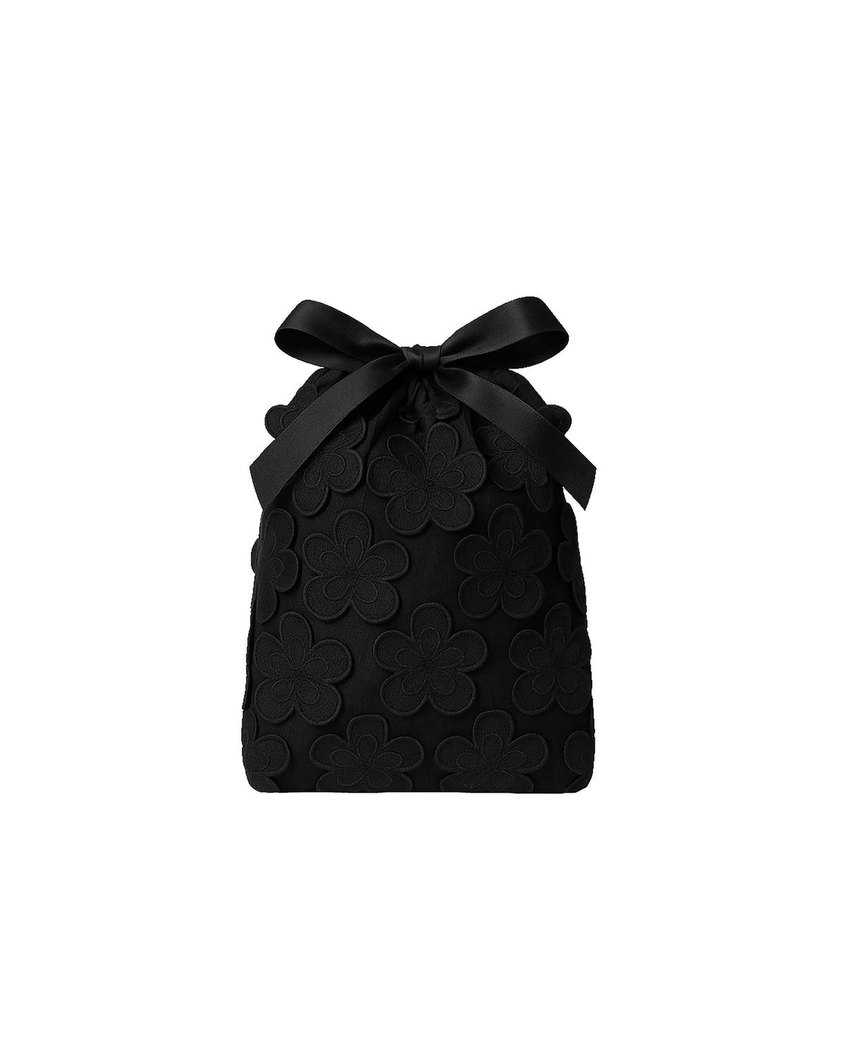 BAG WITH FLORAL APPLIQUÉS