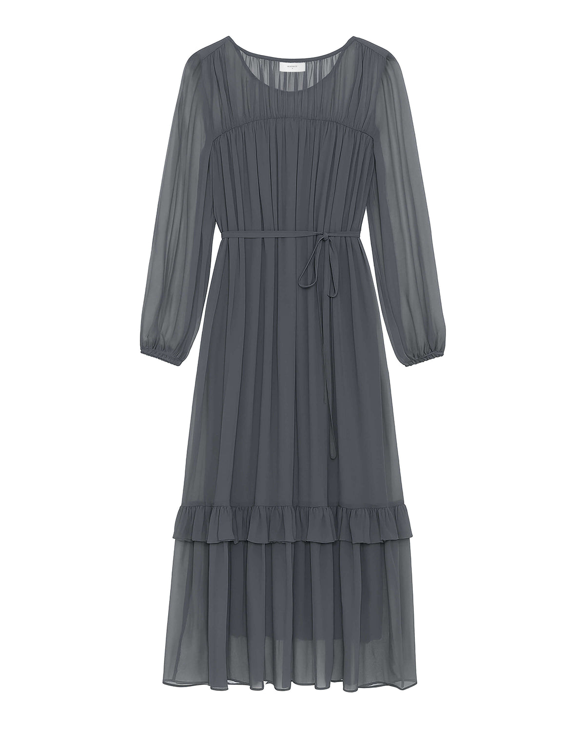 LONG CREPE DRESS