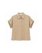 Camicia oversize con maniche arrotolate
