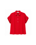 Camicia oversize con maniche arrotolate
